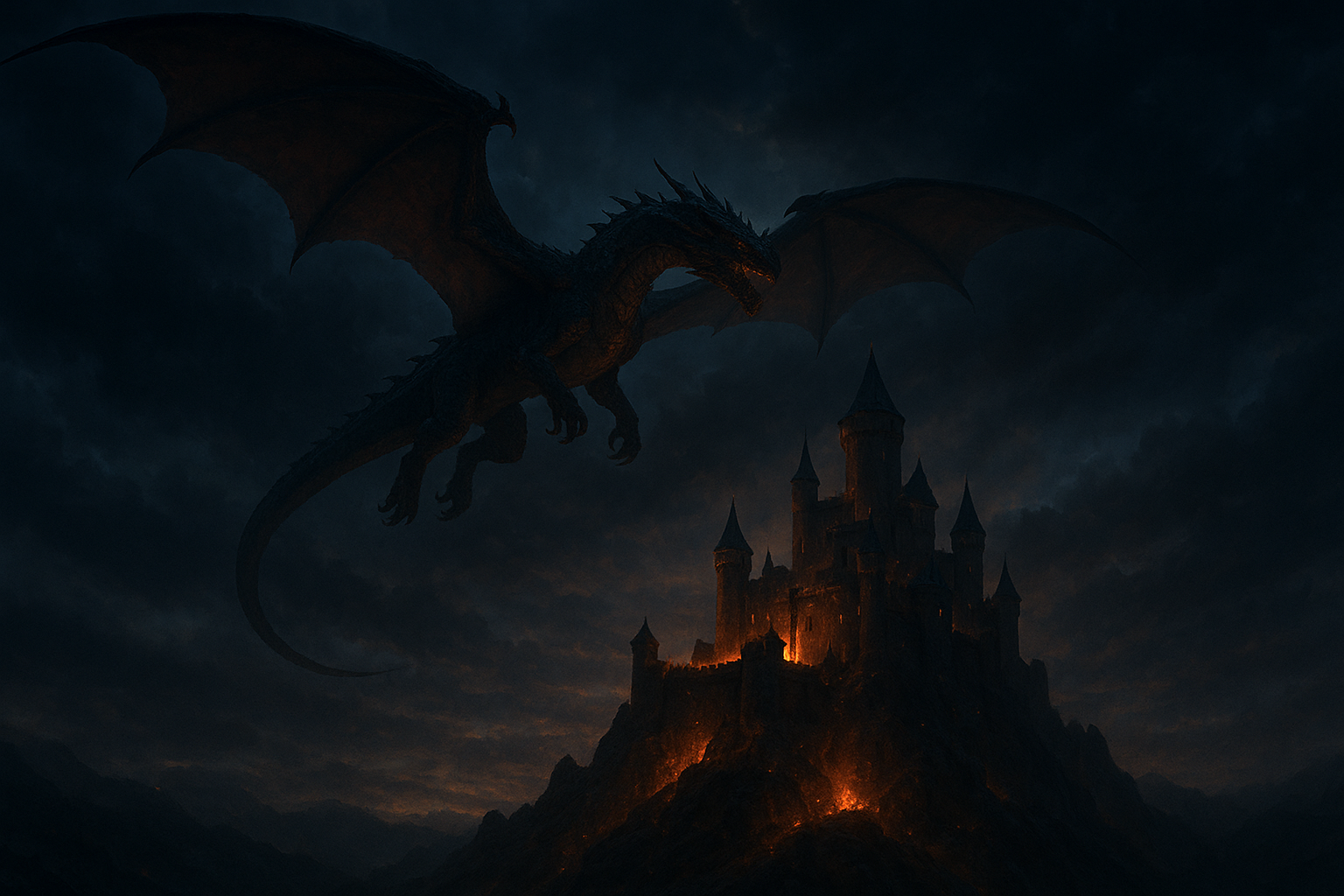 Dark Dragon Pack collection cover image for WallpaperLaunchpad